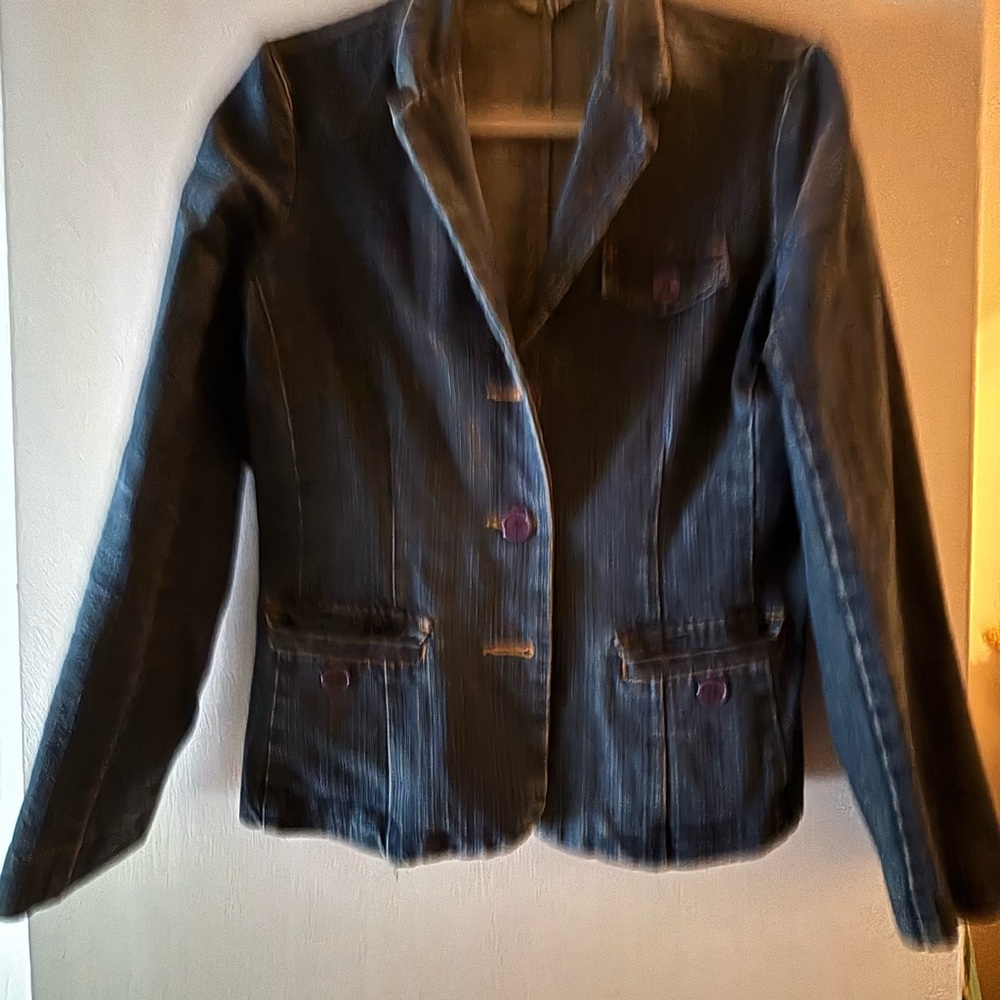 Izod Classic Denim Women's Blazer